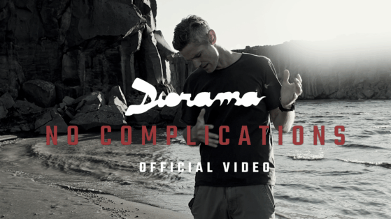 DIORAMA no complications cover for YouTube videoclip