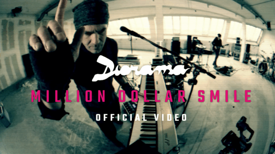 video cover picture for the DIORAMA single MILLION DOLLAR SMILE